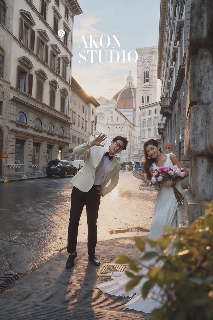 Florence pre-wedding photography — Akonstudio album, photo 2 of 21