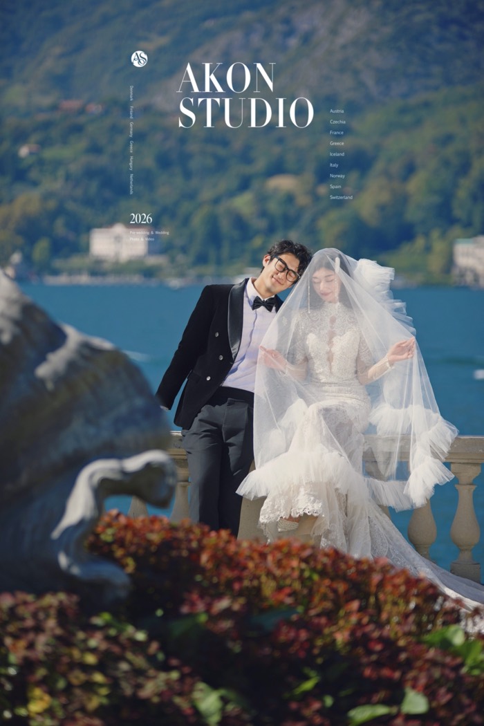 科莫湖婚紗攝影——Akonstudio 相簿，第 1 張，共 21 張