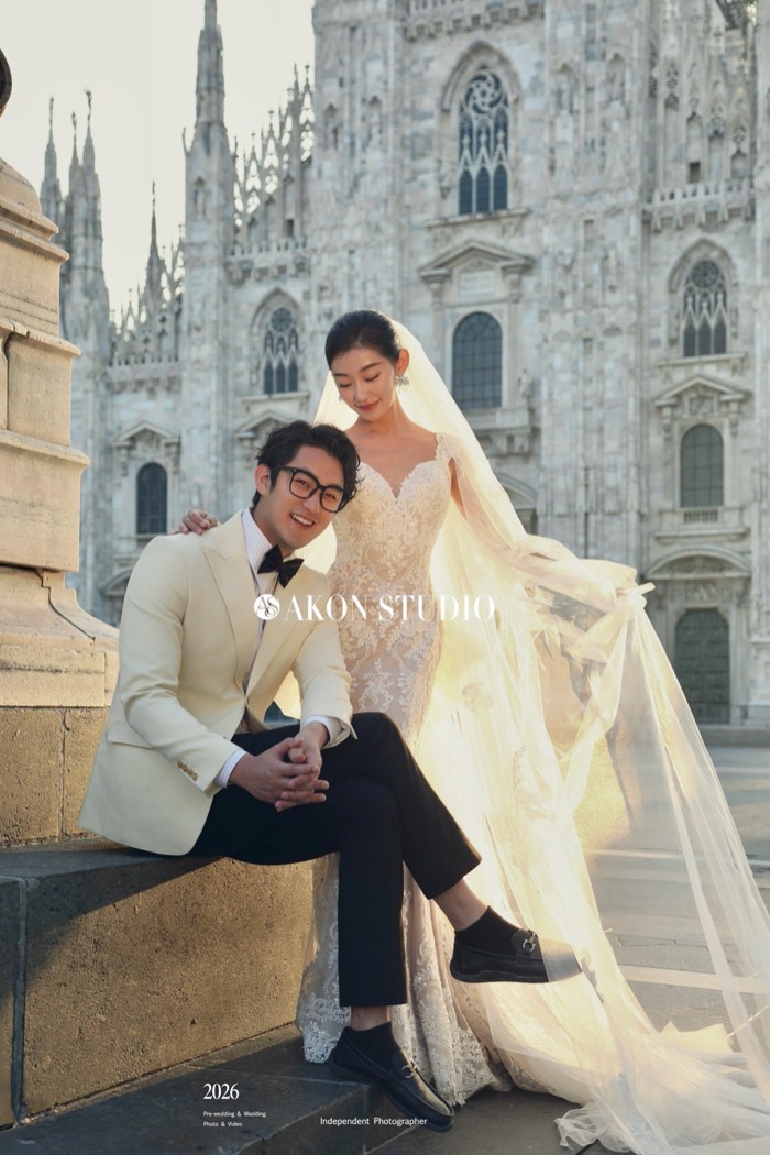 Milan pre-wedding photography — Akonstudio album, photo 9 of 21