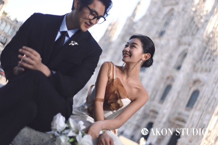Milan pre-wedding photography — Akonstudio album, photo 14 of 21
