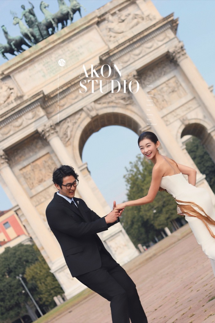 Milan pre-wedding photography — Akonstudio album, photo 18 of 21