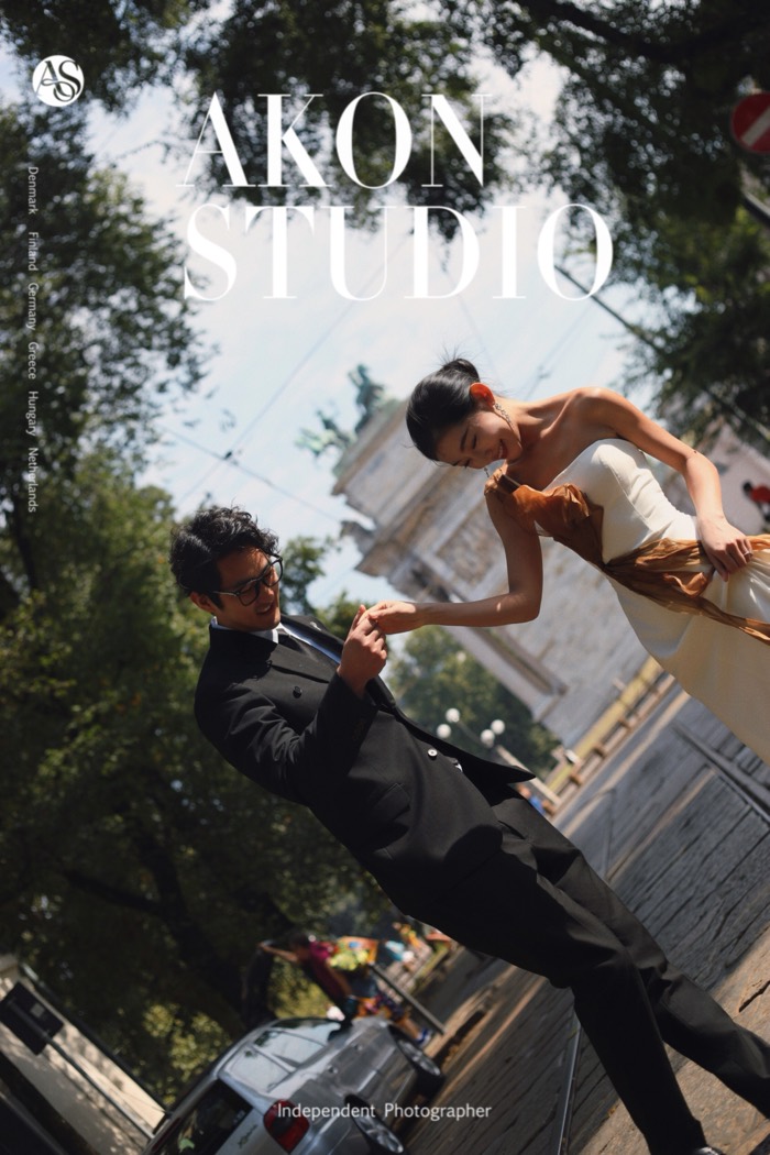 Milan pre-wedding photography — Akonstudio album, photo 19 of 21
