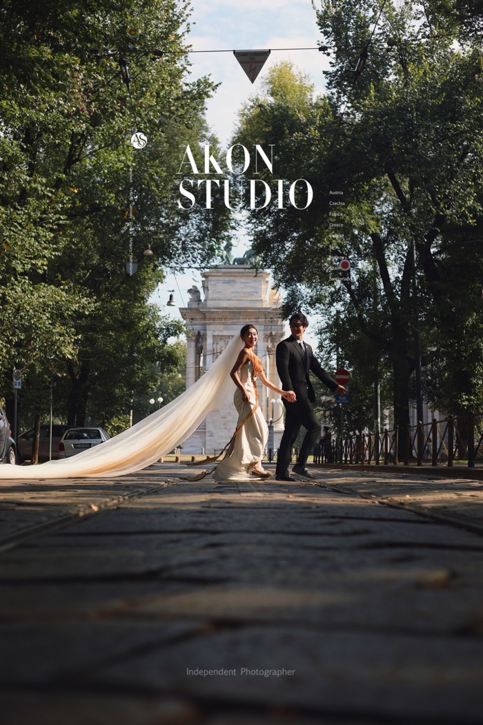 Milan pre-wedding photography — Akonstudio album, photo 21 of 21