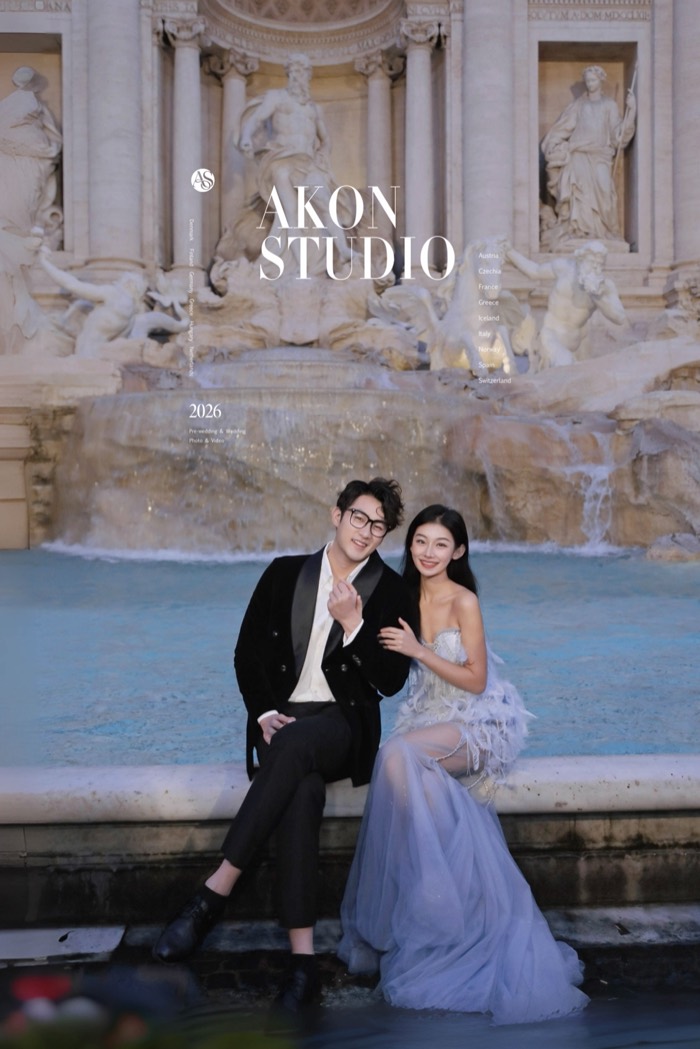 Rome pre-wedding photography — Akonstudio album, photo 1 of 21