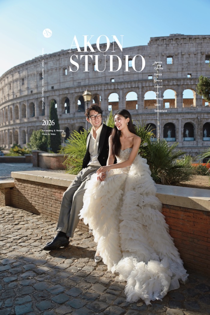 Rome pre-wedding photography — Akonstudio album, photo 3 of 21