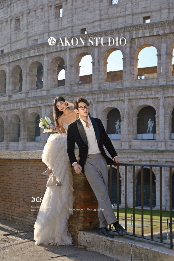 Rome pre-wedding photography — Akonstudio album, photo 4 of 21