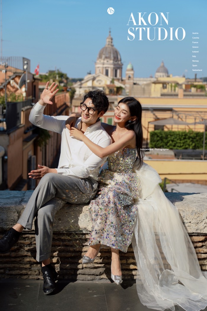 Rome pre-wedding photography — Akonstudio album, photo 6 of 21