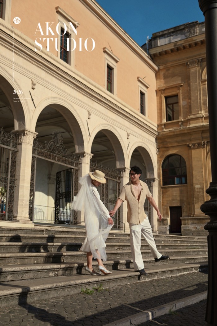 Rome pre-wedding photography — Akonstudio album, photo 7 of 21