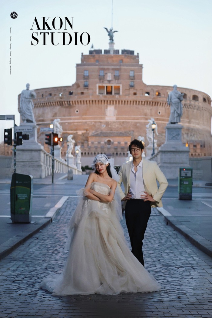 Rome pre-wedding photography — Akonstudio album, photo 11 of 21