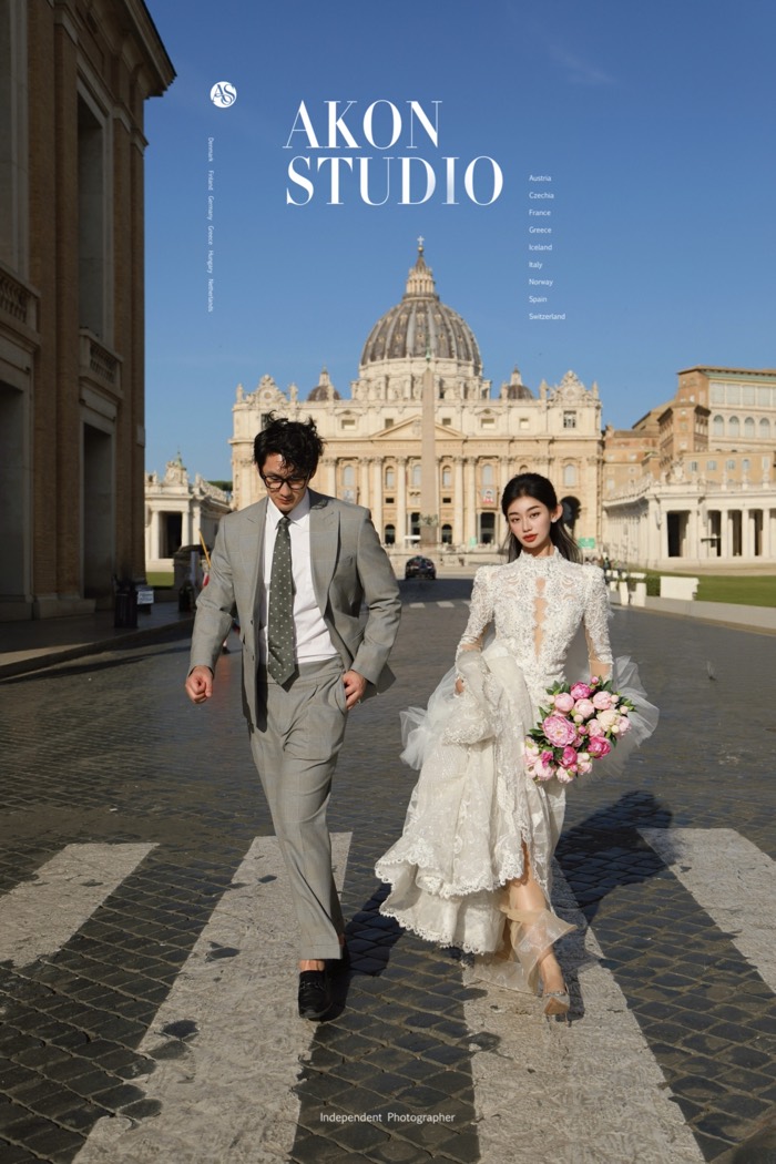 Rome pre-wedding photography — Akonstudio album, photo 16 of 21