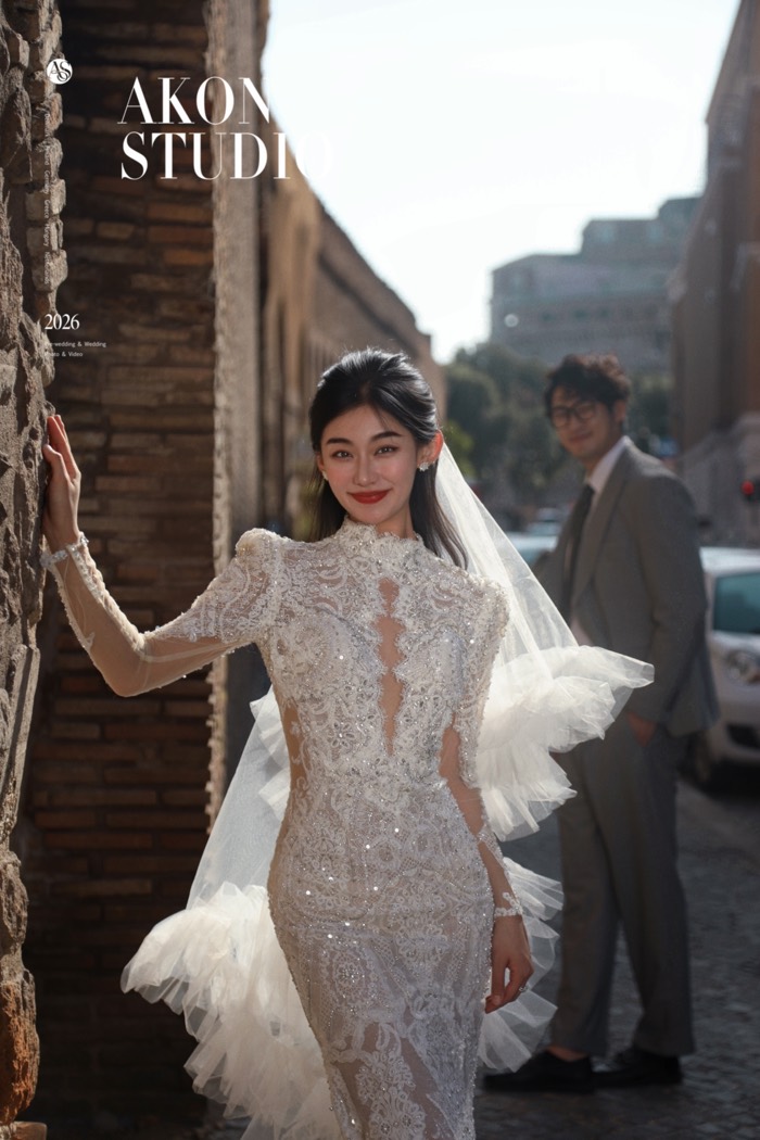 Rome pre-wedding photography — Akonstudio album, photo 17 of 21