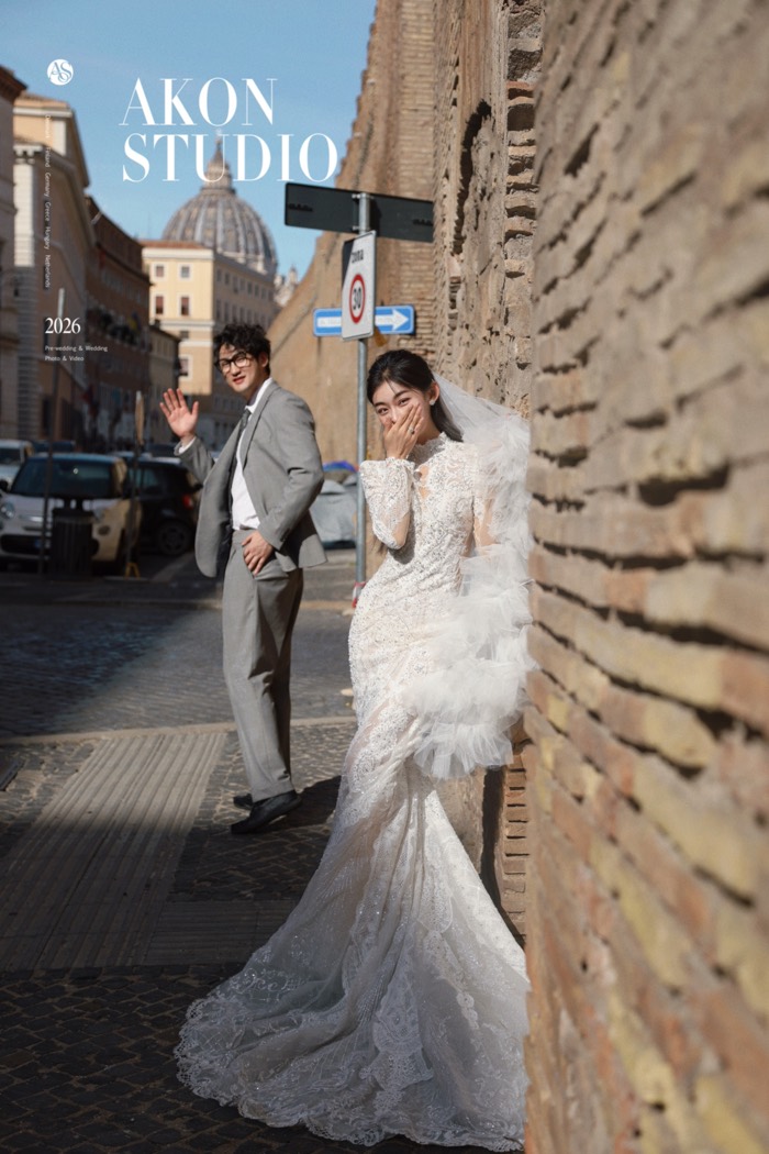 Rome pre-wedding photography — Akonstudio album, photo 18 of 21